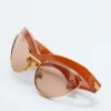 Duo Angle Cat-Eye-Sonnenbrille Duo Angle Cat-Eye-Sonnenbrille