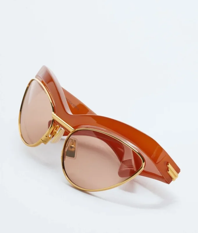 Duo Angle Cat-Eye-Sonnenbrille Duo Angle Cat-Eye-Sonnenbrille