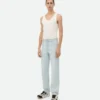 Extra gebleichte Straight-Jeans Extra gebleichte Straight-Jeans