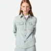 Extra gebleichtes Jeanshemd Extra gebleichtes Jeanshemd