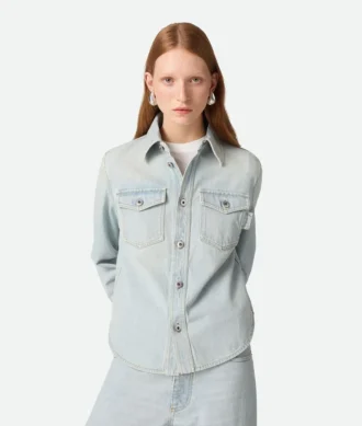 Extra gebleichtes Jeanshemd