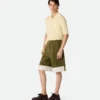 Farbige Denim-Shorts