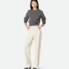 Farbige Jeans mit Umschlag Farbige Jeans mit Umschlag