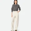 Farbige Jeans mit Umschlag Farbige Jeans mit Umschlag