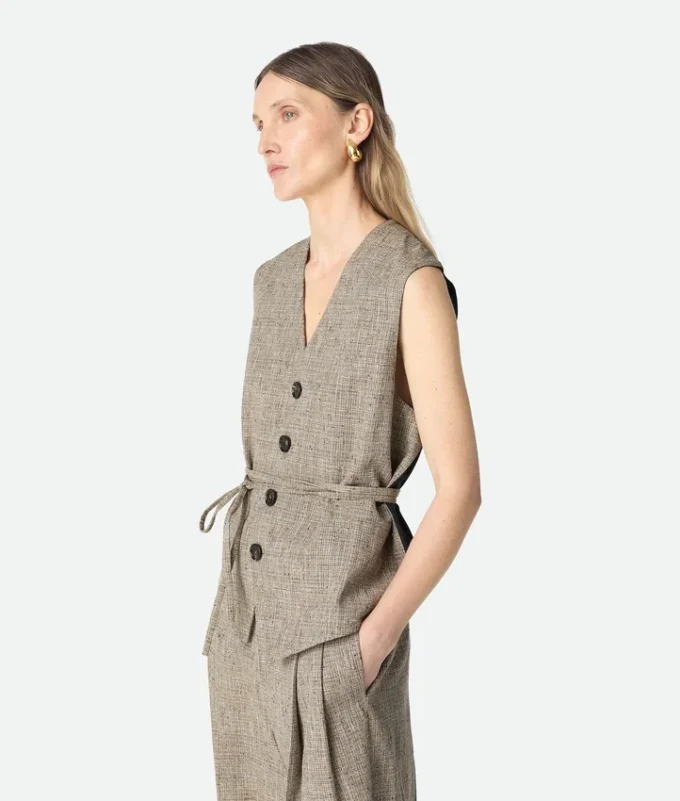 Fleck Viskose-Weste Fleck Viskose-Weste