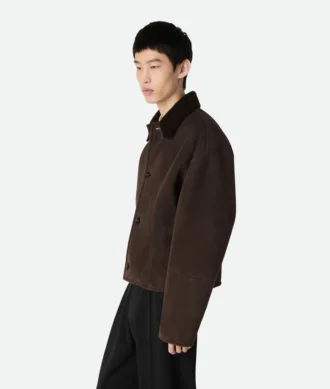 Gefilzte Merino-Lammfell-Jacke