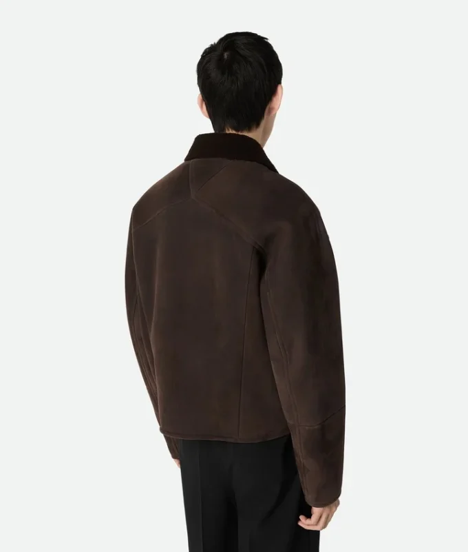 Gefilzte Merino-Lammfell-Jacke Gefilzte Merino-Lammfell-Jacke