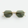 Geometrische Intrecciato-Sonnenbrille Geometrische Intrecciato-Sonnenbrille