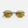 Geometrische Intrecciato-Sonnenbrille Geometrische Intrecciato-Sonnenbrille