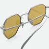 Geometrische Intrecciato-Sonnenbrille Geometrische Intrecciato-Sonnenbrille