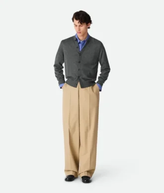 Gerade Hose aus Baumwolltwill