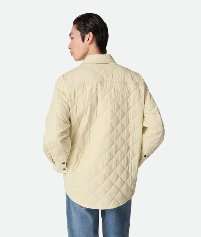 Gestepptes Baumwoll-Overshirt Gestepptes Baumwoll-Overshirt