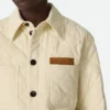 Gestepptes Baumwoll-Overshirt Gestepptes Baumwoll-Overshirt