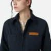 Gestepptes Baumwoll-Overshirt Gestepptes Baumwoll-Overshirt