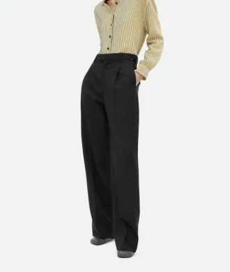 Gestreifte Wollhose