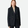 Gestreifte Wolljacke Gestreifte Wolljacke