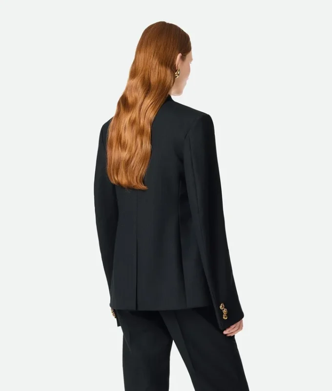 Gestreifte Wolljacke Gestreifte Wolljacke