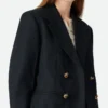 Gestreifte Wolljacke Gestreifte Wolljacke