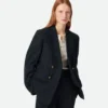 Gestreifte Wolljacke Gestreifte Wolljacke