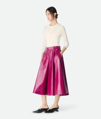 Glänzende Leder-Culotte Glänzende Leder-Culotte