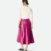 Glänzende Leder-Culotte