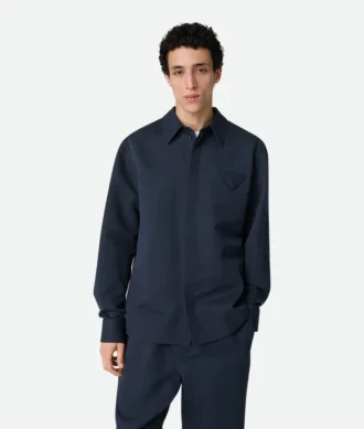 Hemd aus Seiden-Baumwoll-Twill