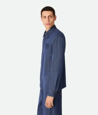 Hemd aus Wolle und Baumwolle