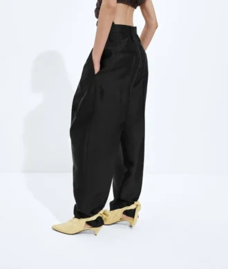 Hose aus gewaschenem Baumwoll- und Viskose-Twill