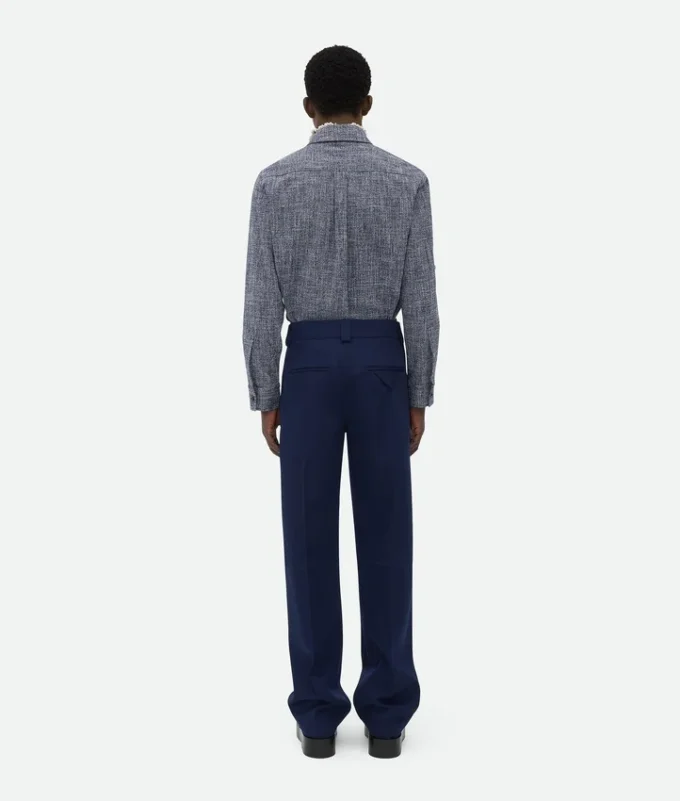 Hose aus Wolle „Grain De Poudre“ Hose aus Wolle „Grain De Poudre“