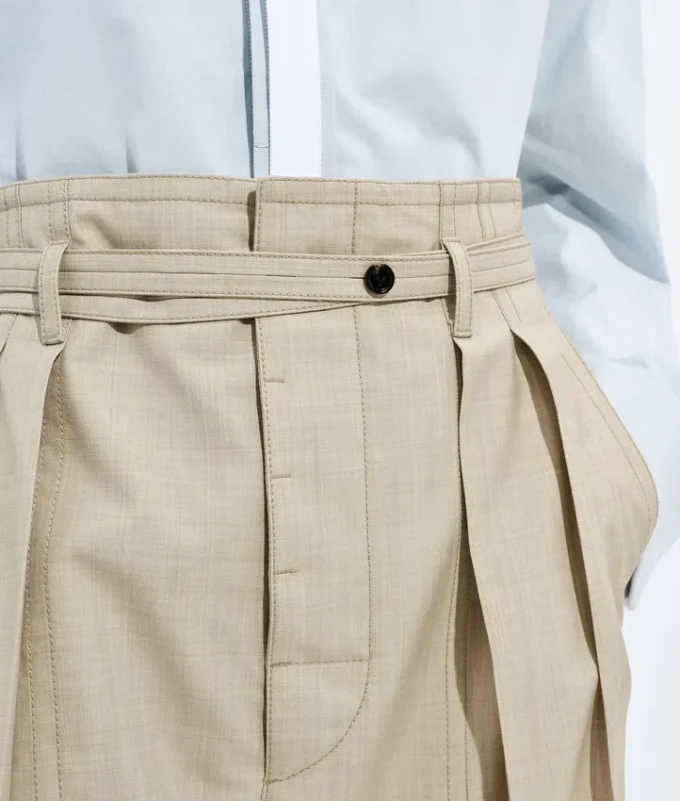 Hose aus Wolle und Baumwolle Hose aus Wolle und Baumwolle