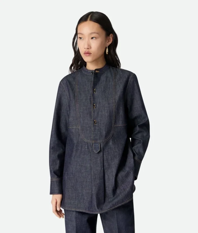Indigo-Jeans-Hemd