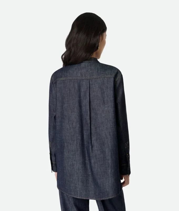 Indigo-Jeans-Hemd