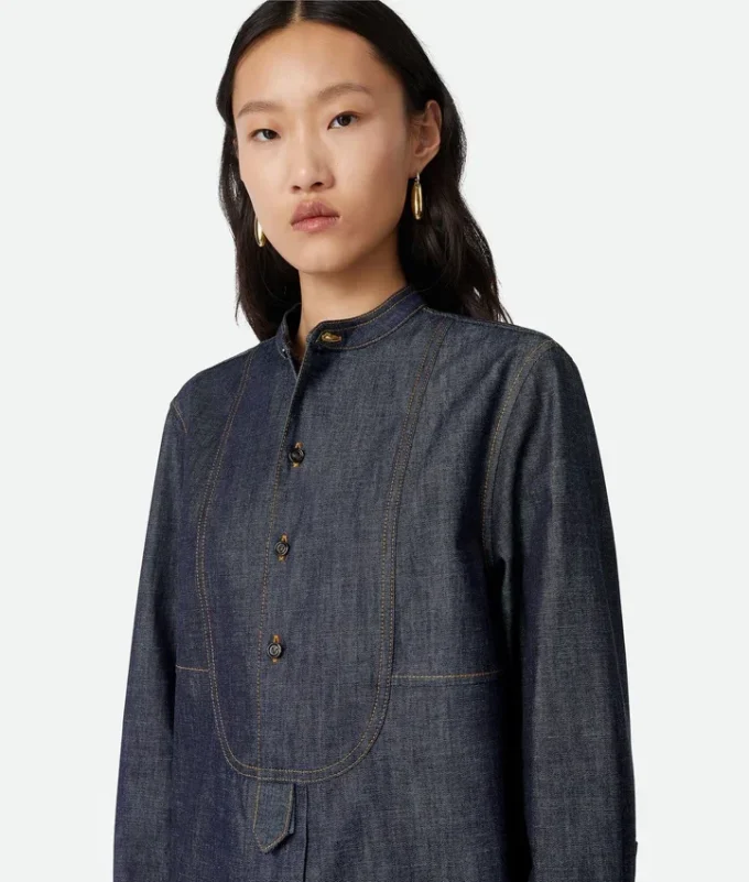 Indigo-Jeans-Hemd