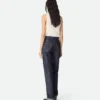 Indigo-Jeans mit geradem Bein Indigo-Jeans mit geradem Bein