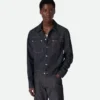 Indigo-Jeansjacke Indigo-Jeansjacke