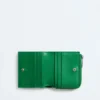 Intrecciato-Brieftasche mit Prägung Intrecciato-Brieftasche mit Prägung