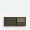 Intrecciato-Brieftasche mit zwei Fächern und Münzfach Intrecciato-Brieftasche mit zwei Fächern und Münzfach