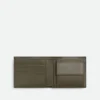 Intrecciato-Brieftasche mit zwei Fächern und Münzfach Intrecciato-Brieftasche mit zwei Fächern und Münzfach