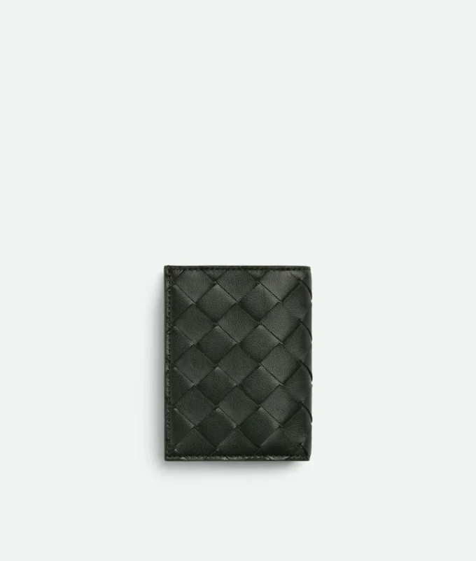Intrecciato Diagonal Slim Flap Kartenetui