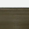 Intrecciato-Brieftasche mit Reißverschluss