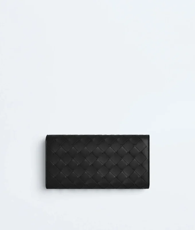 Intrecciato Große Brieftasche mit Klappe Intrecciato Große Brieftasche mit Klappe