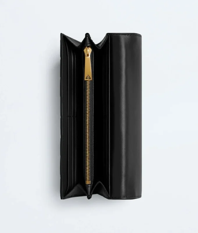 Intrecciato Große Brieftasche mit Klappe Intrecciato Große Brieftasche mit Klappe