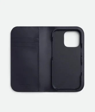 Intrecciato iPhone 16 Pro Foglio Hülle