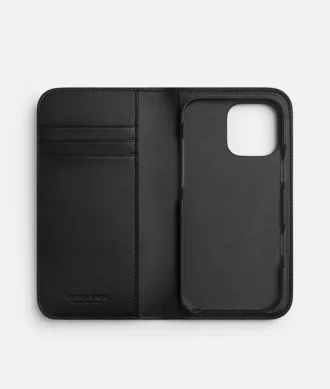 Intrecciato iPhone 16 Pro Foglio Hülle