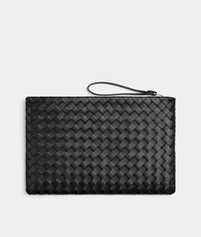 Intrecciato Large Flat Pouch Intrecciato Large Flat Pouch