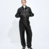 Intrecciato-Lederblouson Intrecciato-Lederblouson