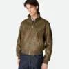 Intrecciato-Lederblouson Intrecciato-Lederblouson