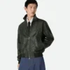 Intrecciato-Lederblouson Intrecciato-Lederblouson