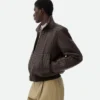 Intrecciato-Lederblouson Intrecciato-Lederblouson