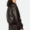 Intrecciato-Lederblouson Intrecciato-Lederblouson
